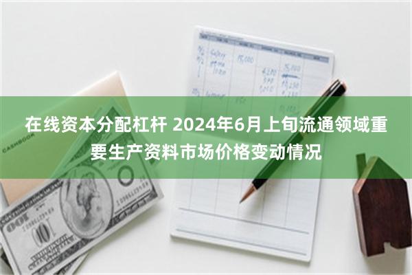 在线资本分配杠杆 2024年6月上旬流通领域重要生产资料市场价格变动情况